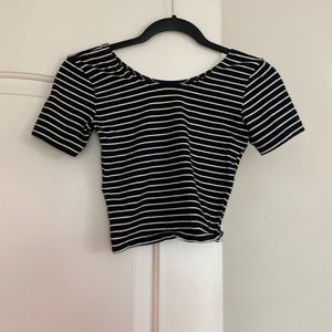 American Apparel stretchy crop top